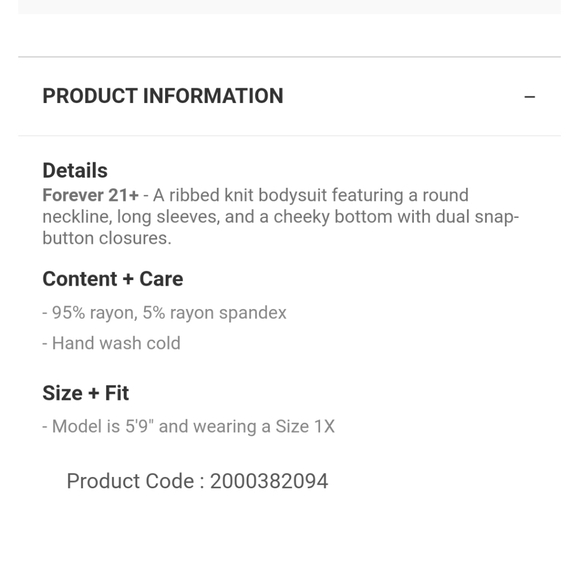 Forever 21 Ribbed Bodysuit - Picture 6 of 7